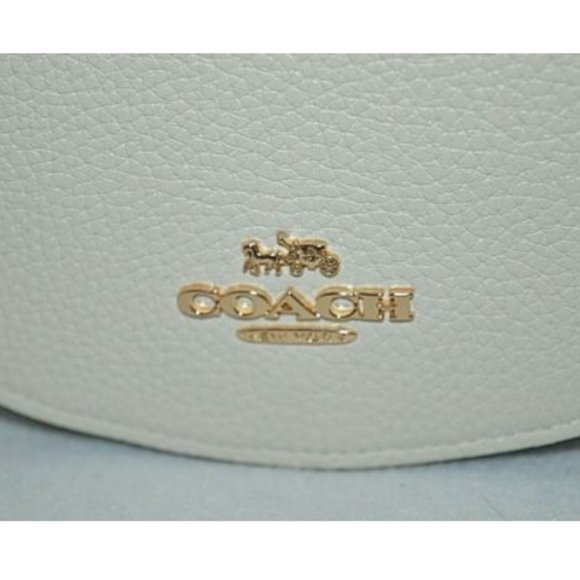 New Coach Ellen Crossbody Handbag Leather  White - Picture 3 of 9
